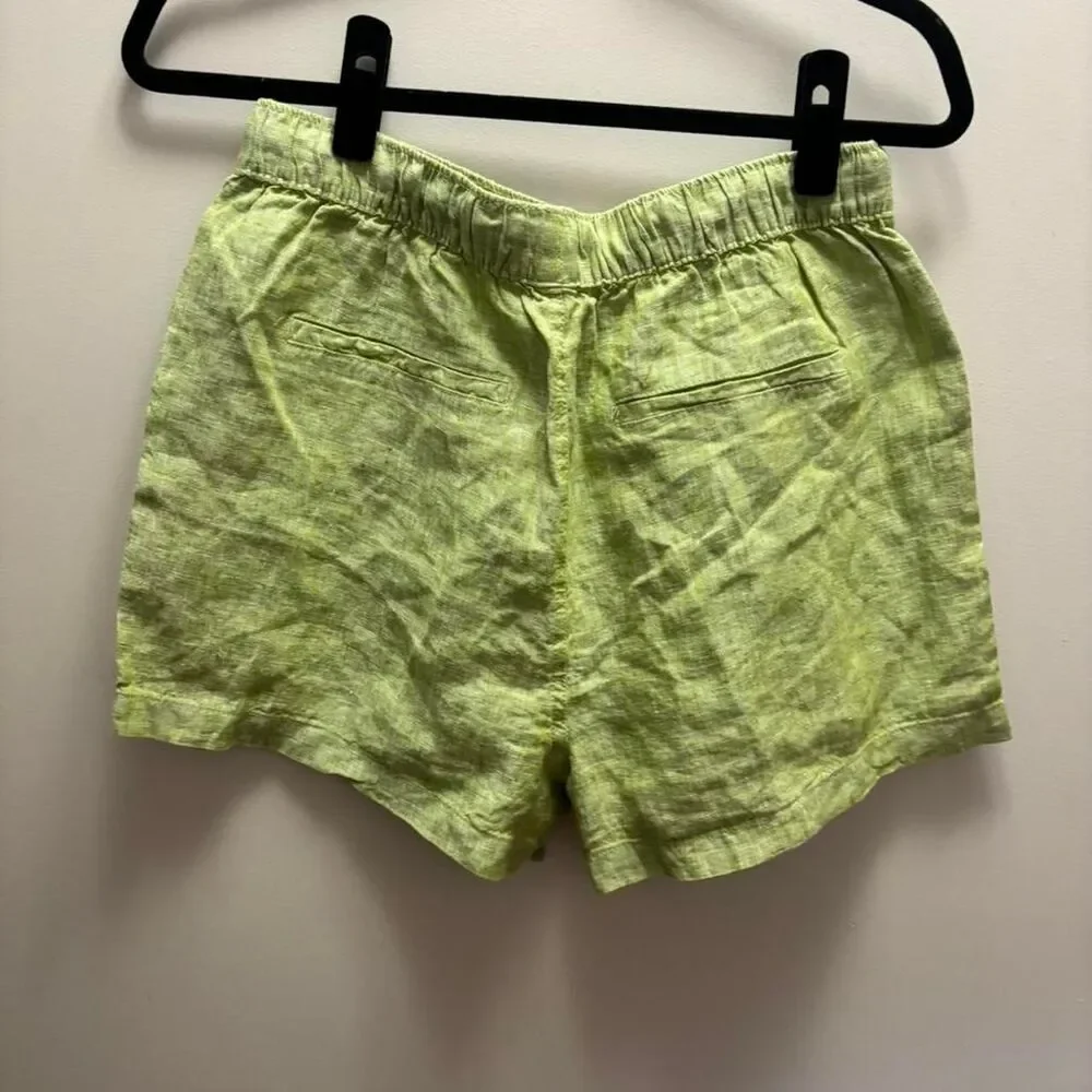 C-c-california Women's Green Shorts - Picture 2 of 3